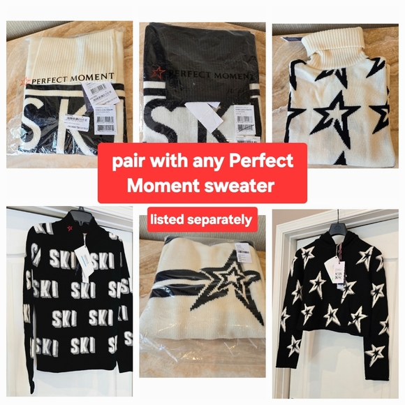 💥 Perfect Moment Isola Houndstooth Ski Bib Salopette Racing Pants - Picture 12 of 14